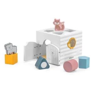 Állatos formabedobós házikó- Montessori